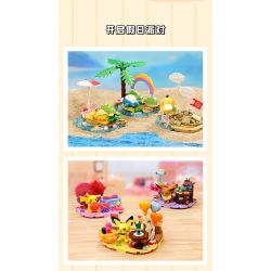 KEEPPLEY K20224 20224 non  POKÉMON GIẤC NGỦ LƯỜI BIẾNG bộ đồ chơi xếp lắp ráp ghép mô hình Movie & Game Phim Và Trò Chơi