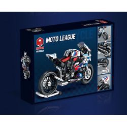 JUHANG TECHNOLOGY 82003 non  MÔ TÔ BMW S1000RR bộ đồ chơi xếp lắp ráp ghép mô hình  Kỹ Thuật Công Nghệ Cao Mô Hình Phương Tiện 768 khối