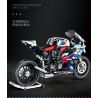 JUHANG TECHNOLOGY 82003 non  MÔ TÔ BMW S1000RR bộ đồ chơi xếp lắp ráp ghép mô hình  Kỹ Thuật Công Nghệ Cao Mô Hình Phương Tiện 768 khối