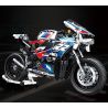 JUHANG TECHNOLOGY 82003 non  MÔ TÔ BMW S1000RR bộ đồ chơi xếp lắp ráp ghép mô hình  Kỹ Thuật Công Nghệ Cao Mô Hình Phương Tiện 768 khối