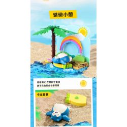 KEEPPLEY K20224 20224 non  POKÉMON GIẤC NGỦ LƯỜI BIẾNG bộ đồ chơi xếp lắp ráp ghép mô hình Movie & Game Phim Và Trò Chơi