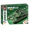 SEMBO 705989 non  XE TĂNG CHIẾN ĐẤU CHỦ LỰC TYPE 99A bộ đồ chơi xếp lắp ráp ghép mô hình Military Army TYPE 99A MAIN BATTLE TANK Quân Sự Bộ Đội 1143 khối