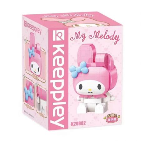 KEEPPLEY K20802 20802 non  SẮC ĐẸP VẺ bộ đồ chơi xếp lắp ráp ghép mô hình Movie & Game MY MELODY Phim Và Trò Chơi