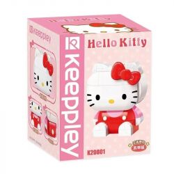 KEEPPLEY K20801 20801 non  XIN CHÀO MÈO CON bộ đồ chơi xếp lắp ráp ghép mô hình Hello Kitty