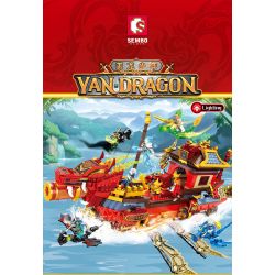SEMBO 206048 non  VITO RỒNG bộ đồ chơi xếp lắp ráp ghép mô hình YAN DRAGON 2618 khối