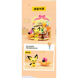 KEEPPLEY K20222 20222 non  POKÉMON TẮM NẮNG THÚ VỊ bộ đồ chơi xếp lắp ráp ghép mô hình Movie & Game Phim Và Trò Chơi