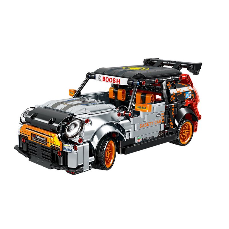 LEIBAO 8207 non  XE LÙI MINI COOPER tỷ lệ 1:24 bộ đồ chơi xếp lắp ráp ghép mô hình  Kỹ Thuật Công Nghệ Cao Mô Hình Phương Tiện 642 khối