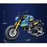 JUHANG TECHNOLOGY 82001 non  MÔ TÔ BMW G310R bộ đồ chơi xếp lắp ráp ghép mô hình  Kỹ Thuật Công Nghệ Cao Mô Hình Phương Tiện 706 khối