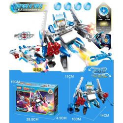 GUDI 9911 non  PINBALL MEN BLUE PHANTOM S bộ đồ chơi xếp lắp ráp ghép mô hình Transformers Robot Đại Chiến Người Máy Biến Hình 126 khối