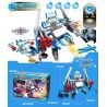 GUDI 9911 non  PINBALL MEN BLUE PHANTOM S bộ đồ chơi xếp lắp ráp ghép mô hình Transformers Robot Đại Chiến Người Máy Biến Hình 126 khối