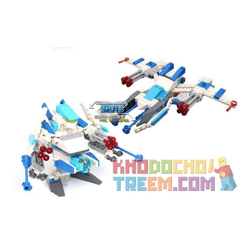 GUDI 9911 non  PINBALL MEN BLUE PHANTOM S bộ đồ chơi xếp lắp ráp ghép mô hình Transformers Robot Đại Chiến Người Máy Biến Hình 126 khối