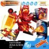 GUDI 9912 non  PINBALL MEN CÁO LỬA ĐỎ S bộ đồ chơi xếp lắp ráp ghép mô hình Transformers Robot Đại Chiến Người Máy Biến Hình 111 khối