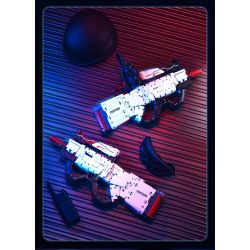 XIAOMI MITU MI ONEBOT OBJBQ63AIQI 63AIQI non  AR GUN. bộ đồ chơi xếp lắp ráp ghép mô hình Súng 1100 khối