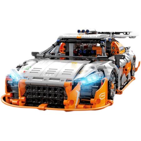 K BOX 10215 non  AUDI R8 1:14. tỷ lệ 1:14 bộ đồ chơi xếp lắp ráp ghép mô hình  Kỹ Thuật Công Nghệ Cao Mô Hình Phương Tiện 1435 khối