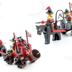 QMAN ENLIGHTEN KEEPPLEY 1019 non  TẤN CÔNG PHÁO ĐÀI TRONG RỪNG bộ đồ chơi xếp lắp ráp ghép mô hình Medieval Castle CASTLE KNIGHTS Chiến Tranh Trung Cổ 262 khối