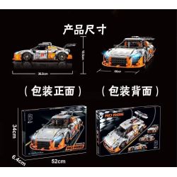 K BOX 10215 non  AUDI R8 1:14. tỷ lệ 1:14 bộ đồ chơi xếp lắp ráp ghép mô hình  Kỹ Thuật Công Nghệ Cao Mô Hình Phương Tiện 1435 khối