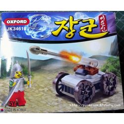 OXFORD JK34610 34610 non  CHUNG bộ đồ chơi xếp lắp ráp ghép mô hình Medieval Castle Chiến Tranh Trung Cổ