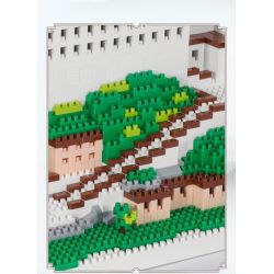 ZHEGAO LZ8230 8230 non  CUNG ĐIỆN POTALA bộ đồ chơi xếp lắp ráp ghép mô hình 4904 khối