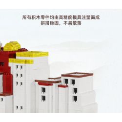 ZHEGAO LZ8230 8230 non  CUNG ĐIỆN POTALA bộ đồ chơi xếp lắp ráp ghép mô hình 4904 khối
