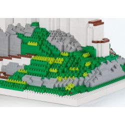 ZHEGAO LZ8230 8230 non  CUNG ĐIỆN POTALA bộ đồ chơi xếp lắp ráp ghép mô hình 4904 khối