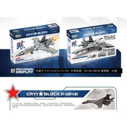 CAYI 22005 non  MÁY BAY CHIẾN ĐẤU J-11 bộ đồ chơi xếp lắp ráp ghép mô hình Military Army J-11 FIGHTER Quân Sự Bộ Đội 424 khối