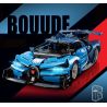 K BOX 10213 non  XE Ý TƯỞNG BUGATTI VISION GRAN TURISMO 1:14 tỷ lệ 1:14 bộ đồ chơi xếp lắp ráp ghép mô hình 1480 khối