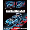 K BOX 10213 non  XE Ý TƯỞNG BUGATTI VISION GRAN TURISMO 1:14 tỷ lệ 1:14 bộ đồ chơi xếp lắp ráp ghép mô hình 1480 khối