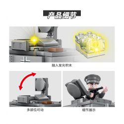 Kazi KY82051 82051 non  XE TĂNG T38 bộ đồ chơi xếp lắp ráp ghép mô hình Military Army Quân Sự Bộ Đội 511 khối