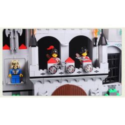 QMAN ENLIGHTEN KEEPPLEY 1021 non  TẤN CÔNG LÂU ĐÀI ĐẠI BÀNG bộ đồ chơi xếp lắp ráp ghép mô hình Medieval Castle CASTLE KNIGHTS Chiến Tranh Trung Cổ 568 khối