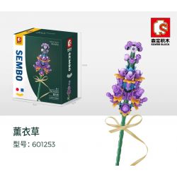SEMBO 601253 non  HOA OẢI HƯƠNG bộ đồ chơi xếp lắp ráp ghép mô hình Flowers BLOCK FLORIST