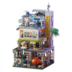 TOP TOY TC2008 2008 non  LITTLE PARROT BEBE PLAY MALL 3F QUÁN CÀ PHÊ NGOÀI TRỜI bộ đồ chơi xếp lắp ráp ghép mô hình Movie & Game Phim Và Trò Chơi