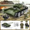 Kazi KY82049 82049 non  XE TĂNG HẠNG TRUNG T-44 bộ đồ chơi xếp lắp ráp ghép mô hình Military Army Quân Sự Bộ Đội 535 khối