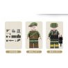 Kazi KY82049 82049 non  XE TĂNG HẠNG TRUNG T-44 bộ đồ chơi xếp lắp ráp ghép mô hình Military Army Quân Sự Bộ Đội 535 khối