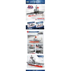 CAYI 22003 non  TÀU SƠN ĐÔNG bộ đồ chơi xếp lắp ráp ghép mô hình Military Army Quân Sự Bộ Đội 238 khối