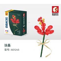 SEMBO 601245 non  FUSAN. bộ đồ chơi xếp lắp ráp ghép mô hình Flowers BLOCK FLORIST Hoa