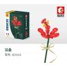 SEMBO 601245 non  FUSAN. bộ đồ chơi xếp lắp ráp ghép mô hình Flowers BLOCK FLORIST Hoa