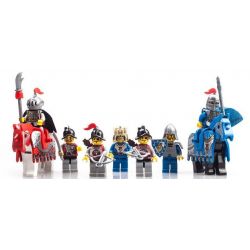 QMAN ENLIGHTEN KEEPPLEY 1021 non  TẤN CÔNG LÂU ĐÀI ĐẠI BÀNG bộ đồ chơi xếp lắp ráp ghép mô hình Medieval Castle CASTLE KNIGHTS Chiến Tranh Trung Cổ 568 khối