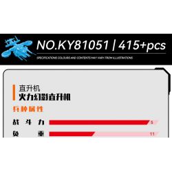 Kazi KY81051 81051 non  TRỰC THĂNG PHANTOM HỎA LỰC bộ đồ chơi xếp lắp ráp ghép mô hình FIRELINE ALERT 415 khối