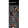 REOBRIX 77028 non  SÚNG NGẮN HAI NÒNG bộ đồ chơi xếp lắp ráp ghép mô hình Gun DOUBLE-BARRELED SHOTGUN 1006 khối