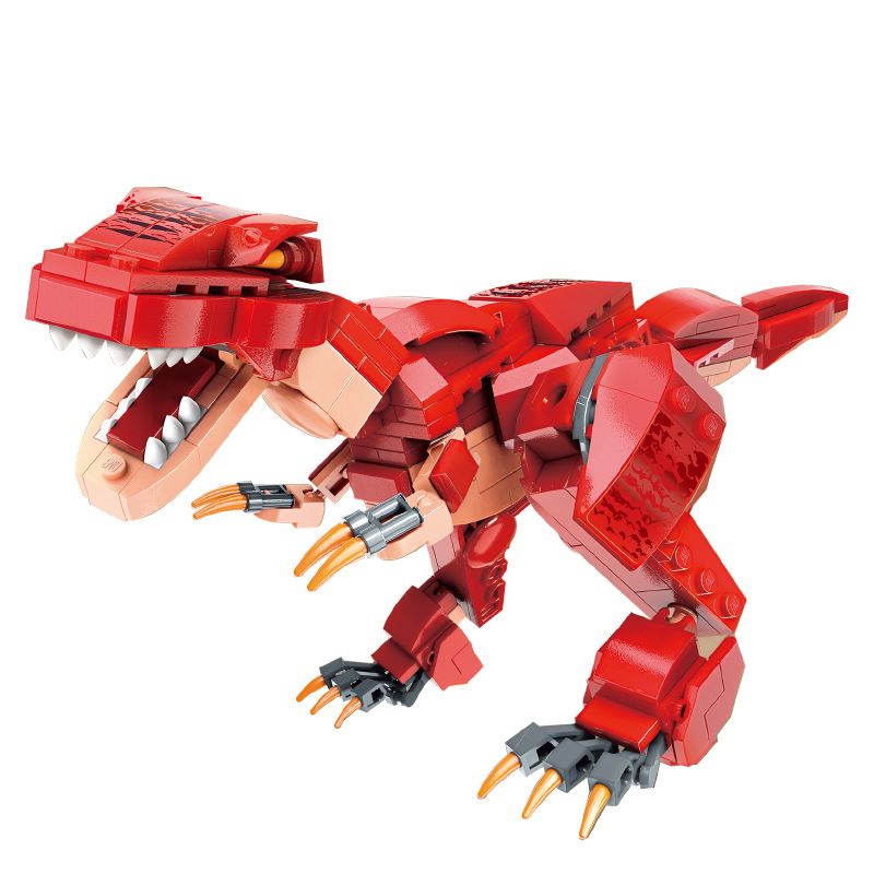 Enlighten 42106 Qman 42106 non  KHỦNG LONG WARS. bộ đồ chơi xếp lắp ráp ghép mô hình Ideas UNLIMITED IDEAS Ý Tưởng 287 khối