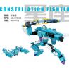 Kazi KY8083 8083 non  CHIẾN BINH SONG NGƯ bộ đồ chơi xếp lắp ráp ghép mô hình Transformers CONSTELLATION FIGHTER Robot Đại Chiến Người Máy Biến Hình 462 khối