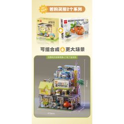 TOP TOY TC2007 2007 non  CON VẸT NHỎ BEBE PLAY MALL 2F IZAKAYA bộ đồ chơi xếp lắp ráp ghép mô hình Movie & Game Phim Và Trò Chơi