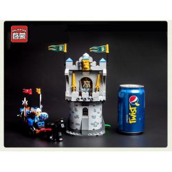 QMAN ENLIGHTEN KEEPPLEY 1020 non  PHÒNG THỦ LÂU ĐÀI NHÀ VUA bộ đồ chơi xếp lắp ráp ghép mô hình Medieval Castle CASTLE KNIGHTS Chiến Tranh Trung Cổ 267 khối