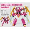 Kazi KY8077 8077 non  CHIẾN BINH TRINH NỮ bộ đồ chơi xếp lắp ráp ghép mô hình Transformers CONSTELLATION FIGHTER CIRGO Robot Đại Chiến Người Máy Biến Hình 385 khối