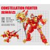 Kazi KY8076 8076 non  CHIẾN BINH SƯ TỬ bộ đồ chơi xếp lắp ráp ghép mô hình Transformers CONSTELLATION FIGHTER LEO Robot Đại Chiến Người Máy Biến Hình 465 khối