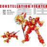 Kazi KY8076 8076 non  CHIẾN BINH SƯ TỬ bộ đồ chơi xếp lắp ráp ghép mô hình Transformers CONSTELLATION FIGHTER LEO Robot Đại Chiến Người Máy Biến Hình 465 khối
