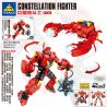 Kazi KY8075 8075 non  CHIẾN BINH UNG THƯ bộ đồ chơi xếp lắp ráp ghép mô hình Transformers CONSTELLATION FIGHTER CANCER Robot Đại Chiến Người Máy Biến Hình 436 khối