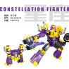 Kazi KY8074 8074 non  MÁY BAY CHIẾN ĐẤU SONG TỬ bộ đồ chơi xếp lắp ráp ghép mô hình Transformers CONSTELLATION FIGHTER GEMINI Robot Đại Chiến Người Máy Biến Hình 446 khối