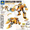 Kazi KY8073 8073 non  VÕ SĨ KIM NGƯU bộ đồ chơi xếp lắp ráp ghép mô hình Transformers CONSTELLATION FIGHTER TAURUS Robot Đại Chiến Người Máy Biến Hình 452 khối