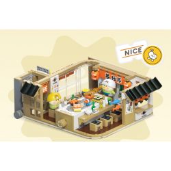 TOP TOY TC2006 2006 non  LITTLE PARROT BEBE PLAY MALL TẦNG 1 CỬA HÀNG TIỆN LỢI bộ đồ chơi xếp lắp ráp ghép mô hình Movie & Game Phim Và Trò Chơi